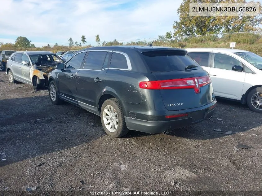 2013 Lincoln Mkt Livery VIN: 2LMHJ5NK3DBL56826 Lot: 12121073