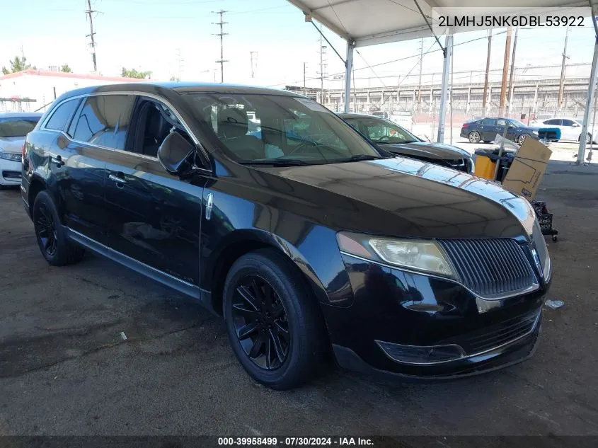 2LMHJ5NK6DBL53922 2013 Lincoln Mkt Livery