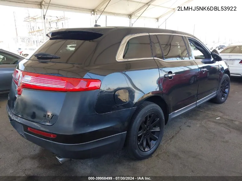 2LMHJ5NK6DBL53922 2013 Lincoln Mkt Livery