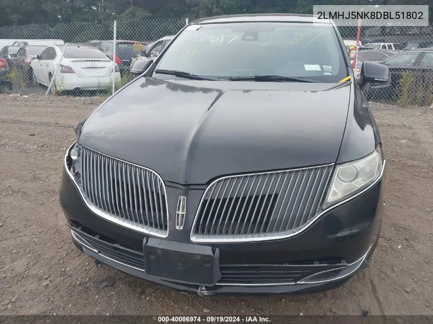 2LMHJ5NK8DBL51802 2013 Lincoln Mkt Livery