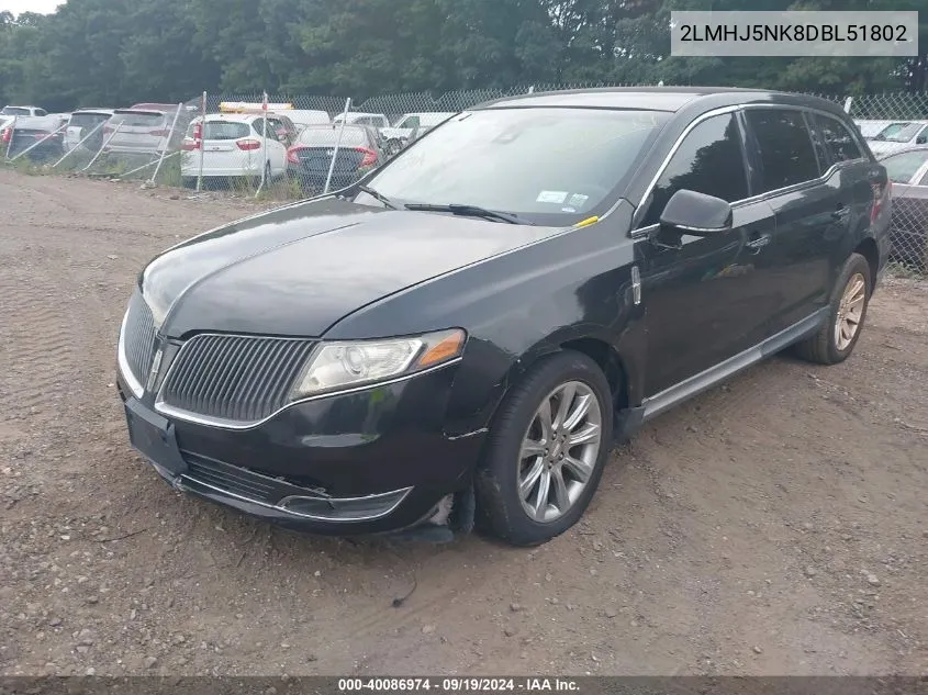 2LMHJ5NK8DBL51802 2013 Lincoln Mkt Livery