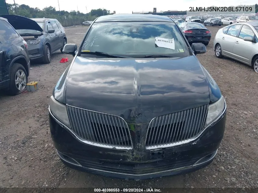 2013 Lincoln Mkt Livery VIN: 2LMHJ5NK2DBL57109 Lot: 40398553