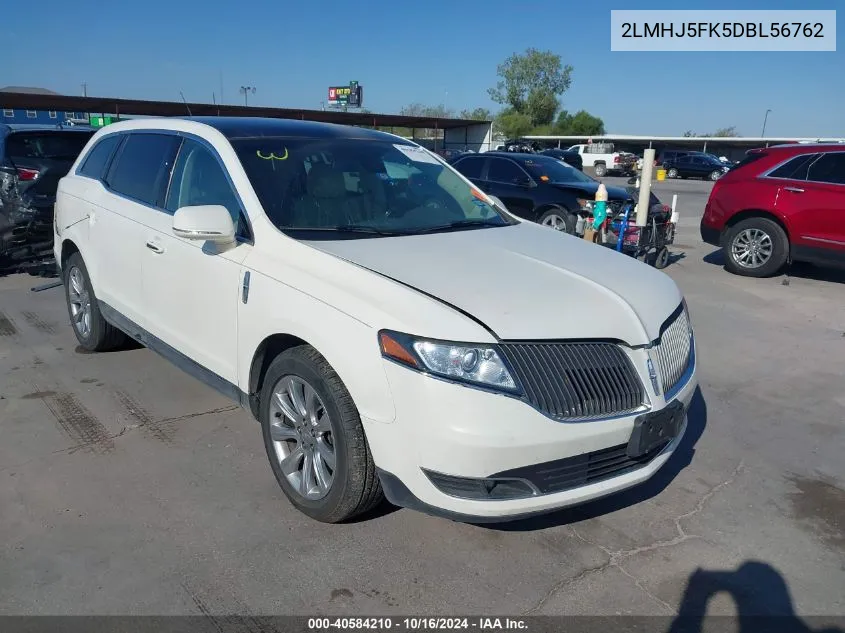 2013 Lincoln Mkt VIN: 2LMHJ5FK5DBL56762 Lot: 40584210