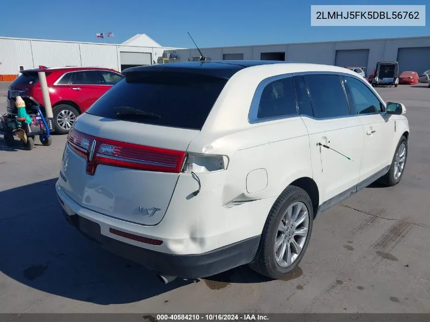 2013 Lincoln Mkt VIN: 2LMHJ5FK5DBL56762 Lot: 40584210