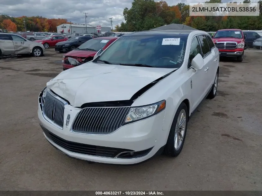 2013 Lincoln Mkt Ecoboost VIN: 2LMHJ5ATXDBL53856 Lot: 40633217