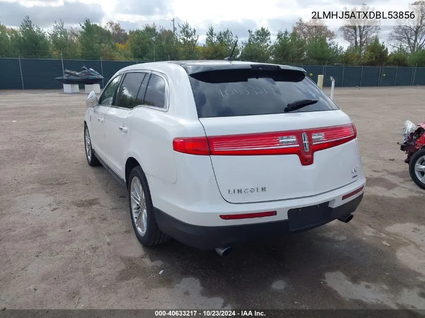 2013 Lincoln Mkt Ecoboost VIN: 2LMHJ5ATXDBL53856 Lot: 40633217