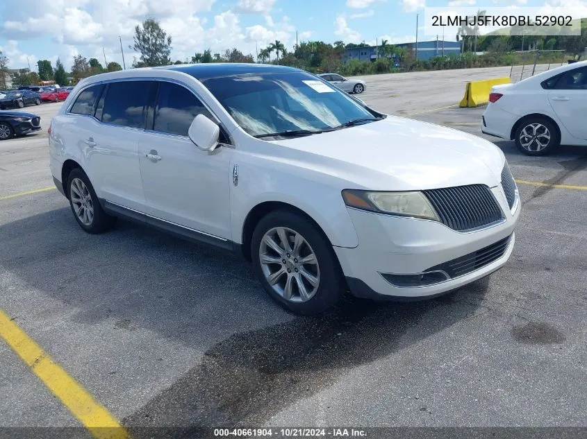 2013 Lincoln Mkt VIN: 2LMHJ5FK8DBL52902 Lot: 40661904