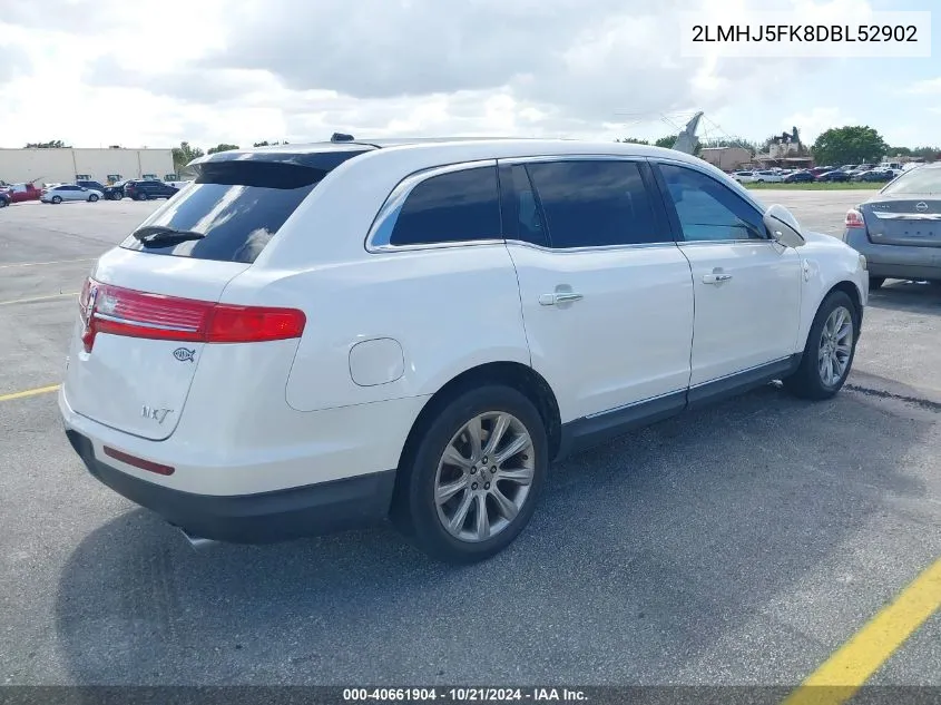 2013 Lincoln Mkt VIN: 2LMHJ5FK8DBL52902 Lot: 40661904