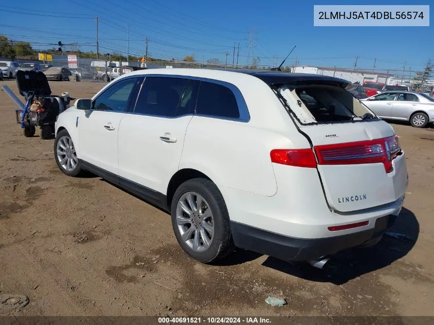 2013 Lincoln Mkt Ecoboost VIN: 2LMHJ5AT4DBL56574 Lot: 40691521