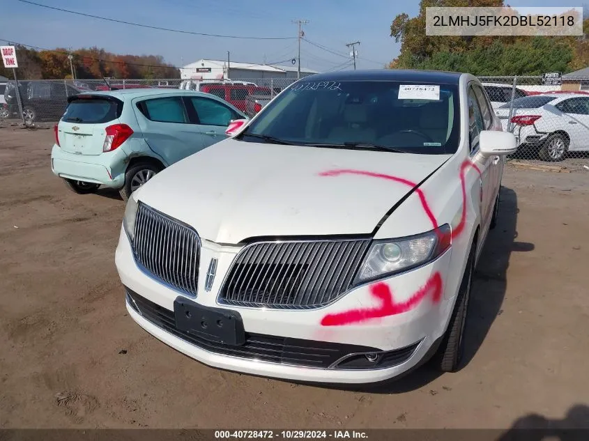 2LMHJ5FK2DBL52118 2013 Lincoln Mkt