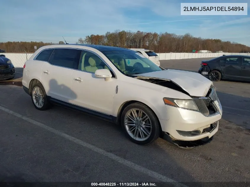 2013 Lincoln Mkt Ecoboost VIN: 2LMHJ5AP1DEL54894 Lot: 40848225