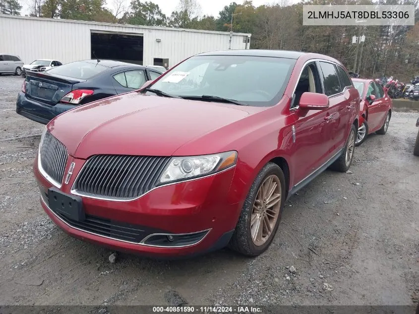 2013 Lincoln Mkt Ecoboost VIN: 2LMHJ5AT8DBL53306 Lot: 40851590