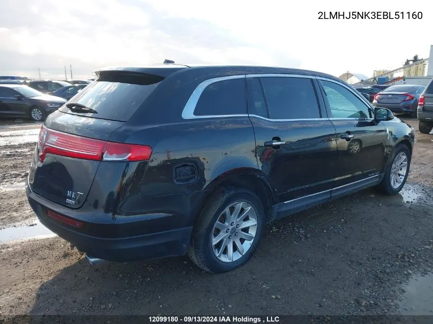 2014 Lincoln Mkt VIN: 2LMHJ5NK3EBL51160 Lot: 12099180