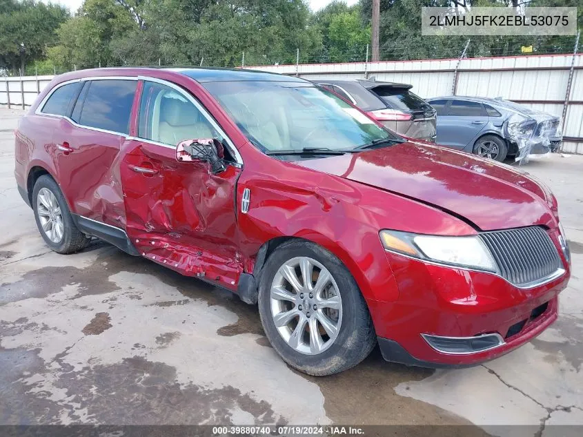 2014 Lincoln Mkt VIN: 2LMHJ5FK2EBL53075 Lot: 39880740