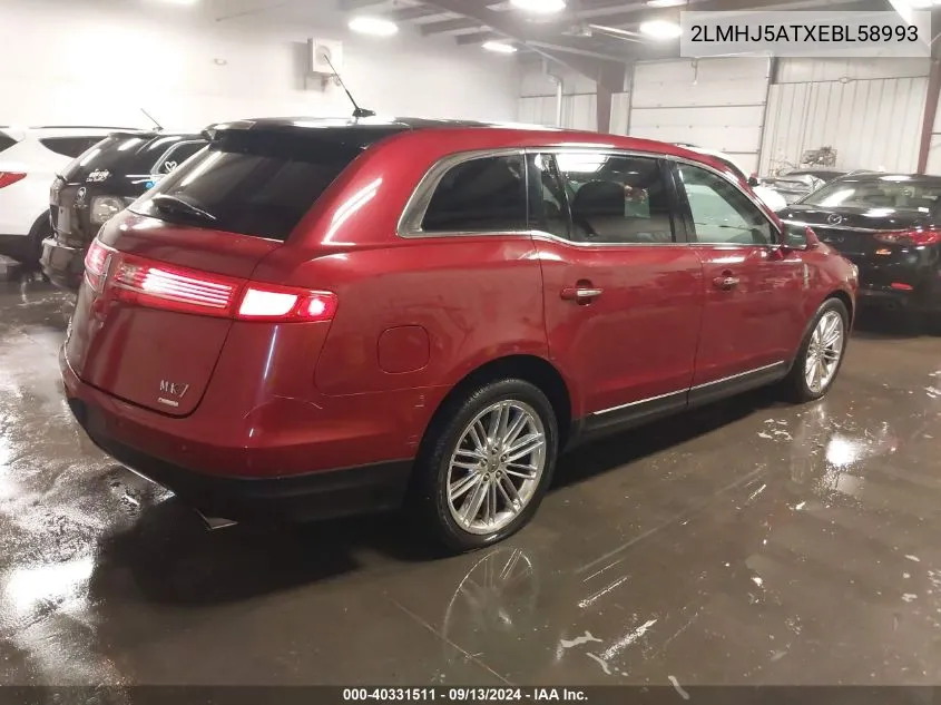 2LMHJ5ATXEBL58993 2014 Lincoln Mkt Ecoboost