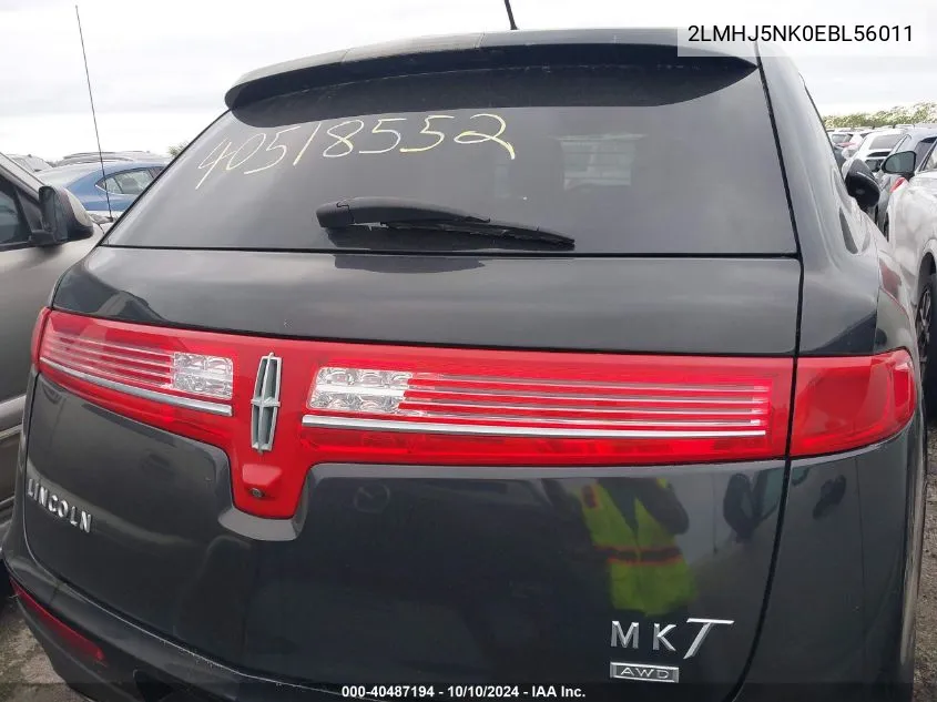 2014 Lincoln Mkt VIN: 2LMHJ5NK0EBL56011 Lot: 40487194