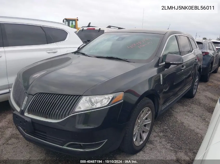 2014 Lincoln Mkt VIN: 2LMHJ5NK0EBL56011 Lot: 40487194