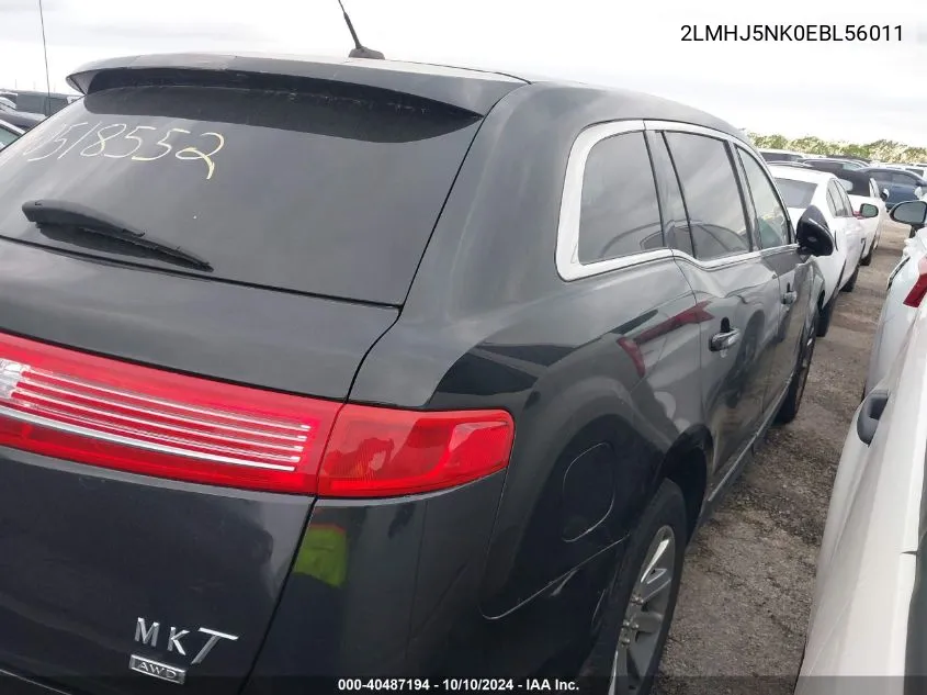 2014 Lincoln Mkt VIN: 2LMHJ5NK0EBL56011 Lot: 40487194