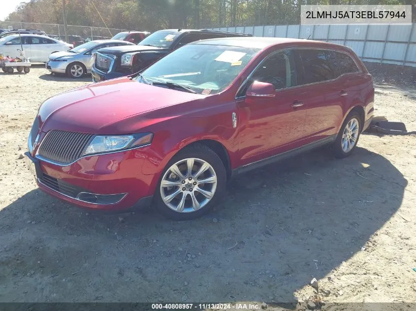 2014 Lincoln Mkt Ecoboost VIN: 2LMHJ5AT3EBL57944 Lot: 40808957