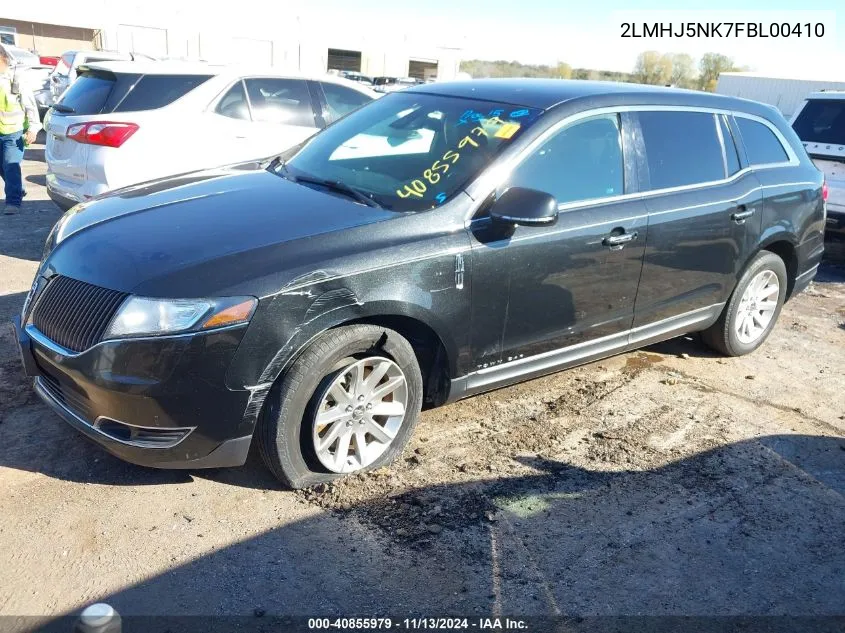 2015 Lincoln Mkt Livery VIN: 2LMHJ5NK7FBL00410 Lot: 40855979