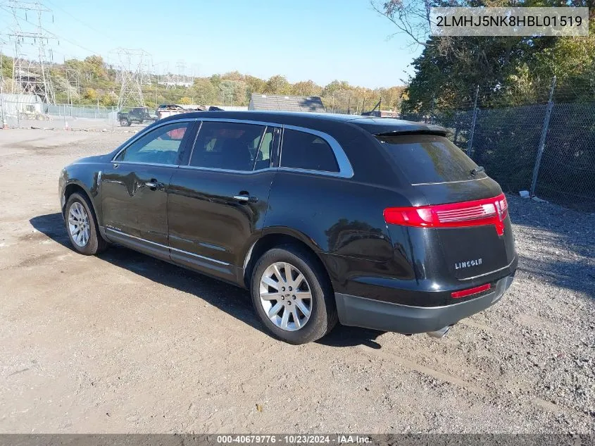 2017 Lincoln Mkt Livery VIN: 2LMHJ5NK8HBL01519 Lot: 40679776