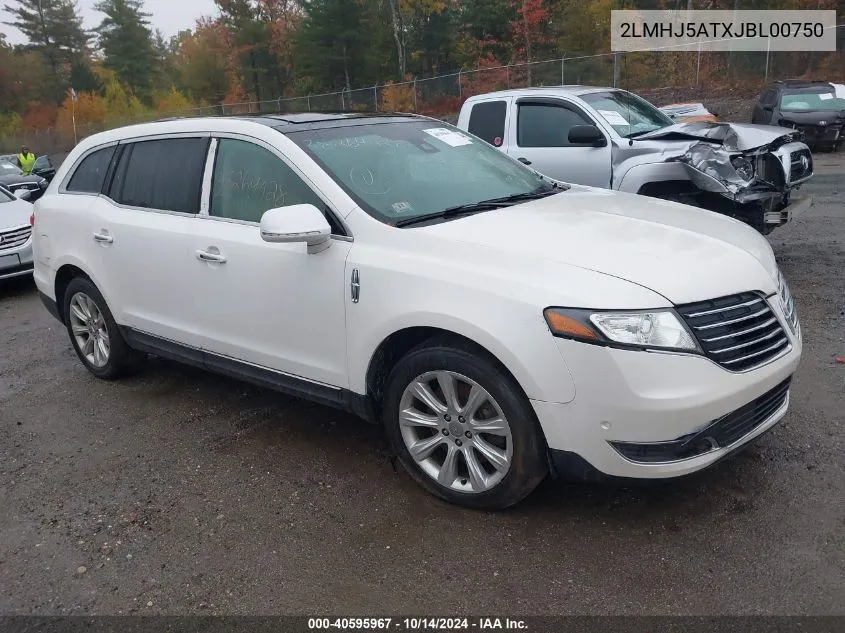 2018 Lincoln Mkt Reserve VIN: 2LMHJ5ATXJBL00750 Lot: 40595967