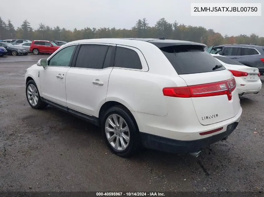 2018 Lincoln Mkt Reserve VIN: 2LMHJ5ATXJBL00750 Lot: 40595967