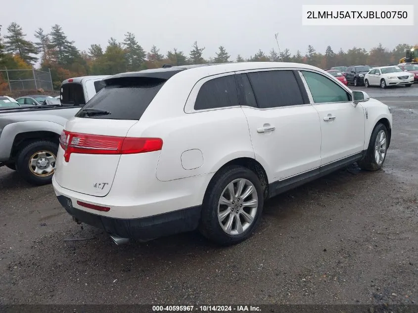 2018 Lincoln Mkt Reserve VIN: 2LMHJ5ATXJBL00750 Lot: 40595967