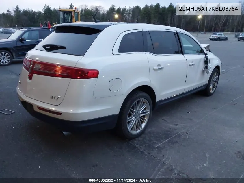 2019 Lincoln Mkt Reserve VIN: 2LMHJ5AT7KBL03784 Lot: 40852852