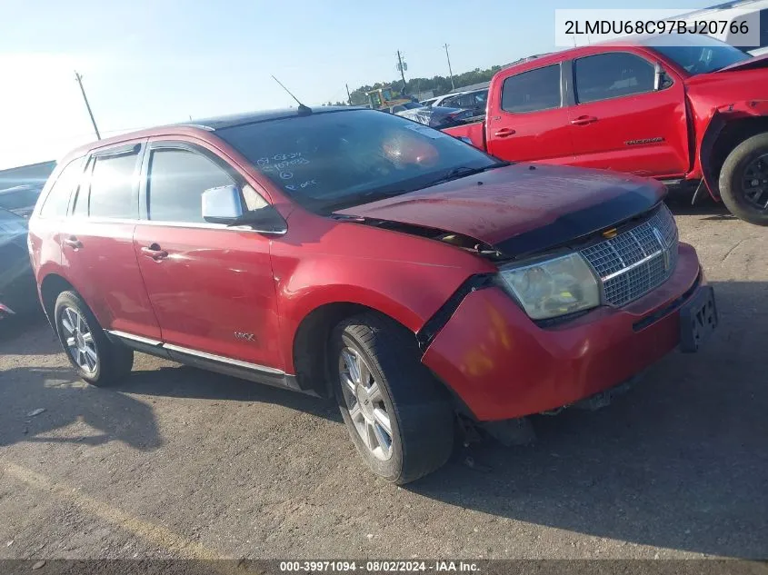 2LMDU68C97BJ20766 2007 Lincoln Mkx