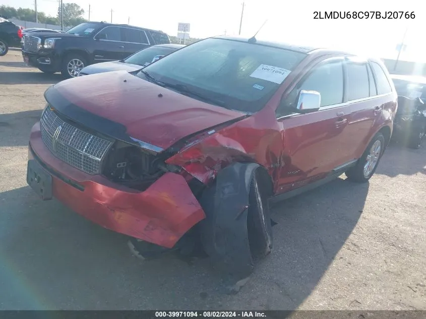 2LMDU68C97BJ20766 2007 Lincoln Mkx