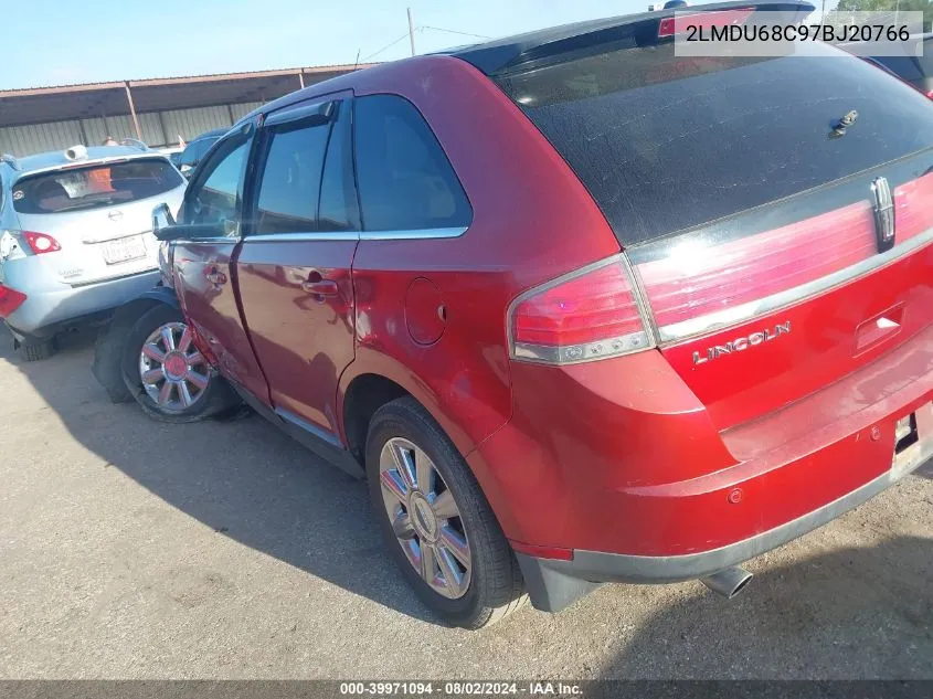 2LMDU68C97BJ20766 2007 Lincoln Mkx