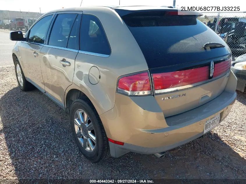 2LMDU68C77BJ33225 2007 Lincoln Mkx