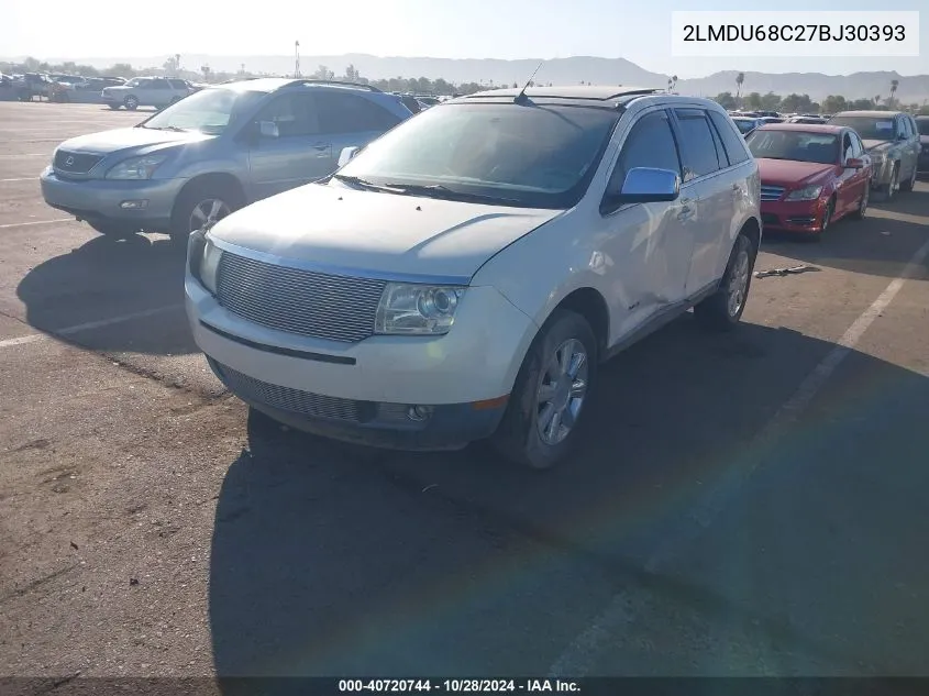 2LMDU68C27BJ30393 2007 Lincoln Mkx