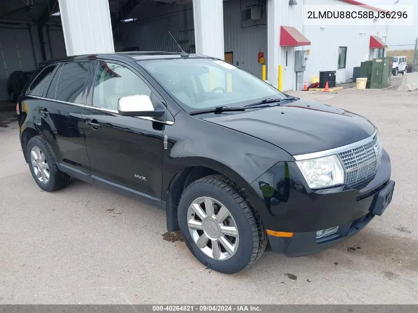 2LMDU88C58BJ36296 2008 Lincoln Mkx