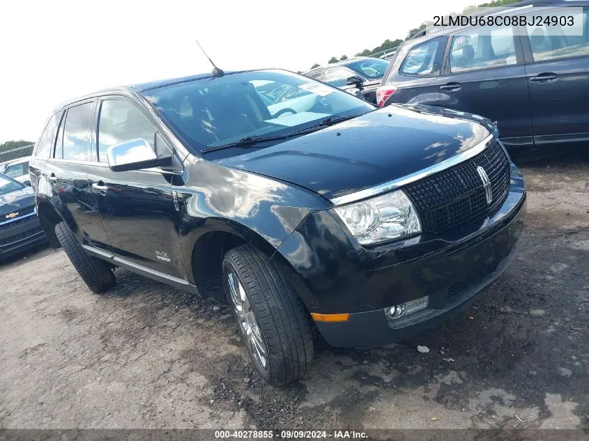 2LMDU68C08BJ24903 2008 Lincoln Mkx