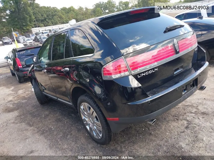 2LMDU68C08BJ24903 2008 Lincoln Mkx