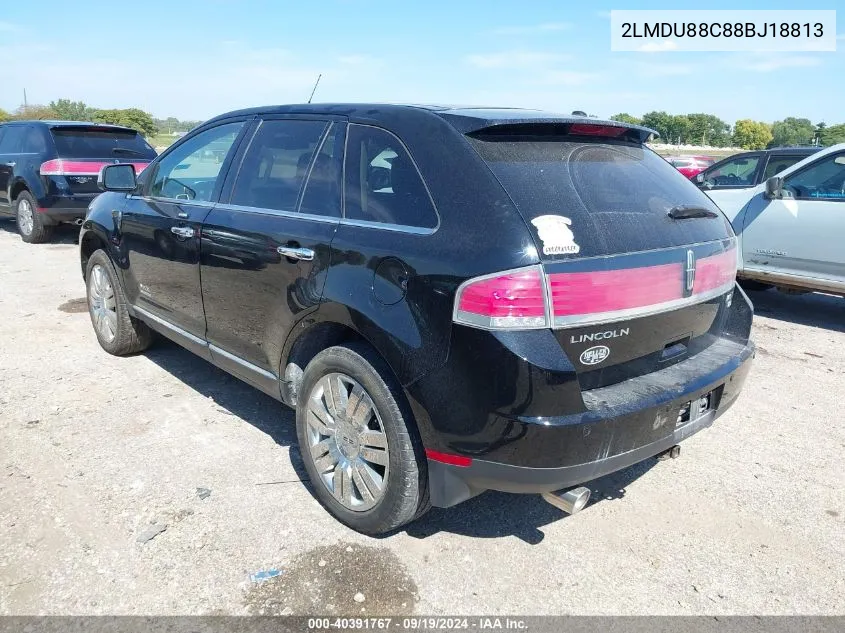 2LMDU88C88BJ18813 2008 Lincoln Mkx