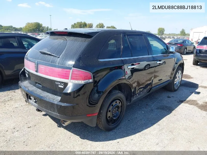 2LMDU88C88BJ18813 2008 Lincoln Mkx