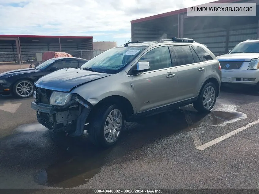 2LMDU68CX8BJ36430 2008 Lincoln Mkx