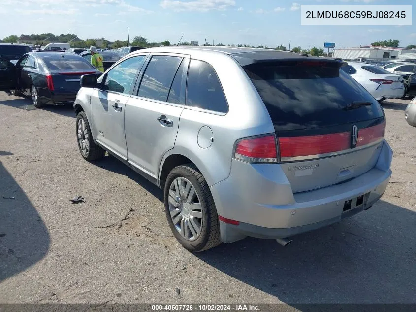 2LMDU68C59BJ08245 2009 Lincoln Mkx