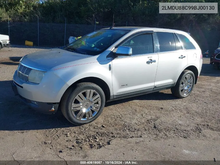 2LMDU88C99BJ00130 2009 Lincoln Mkx