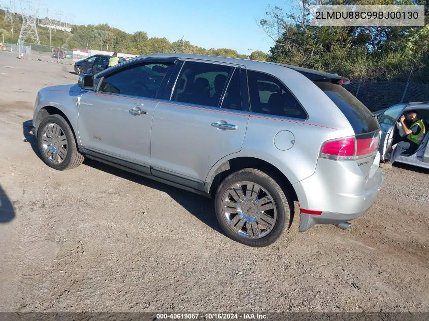 2LMDU88C99BJ00130 2009 Lincoln Mkx