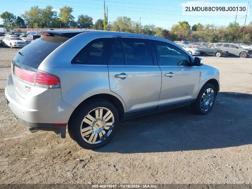 2LMDU88C99BJ00130 2009 Lincoln Mkx