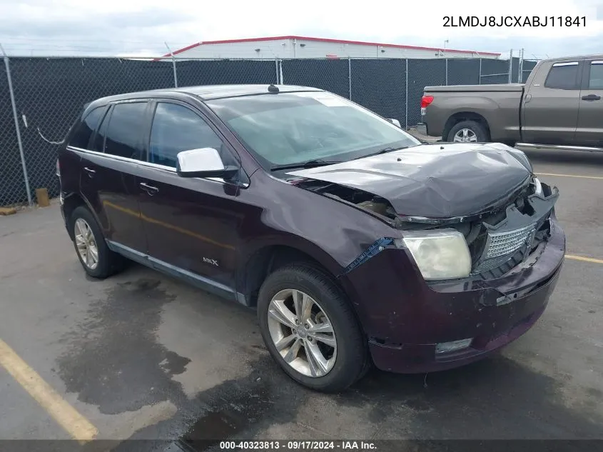 2LMDJ8JCXABJ11841 2010 Lincoln Mkx