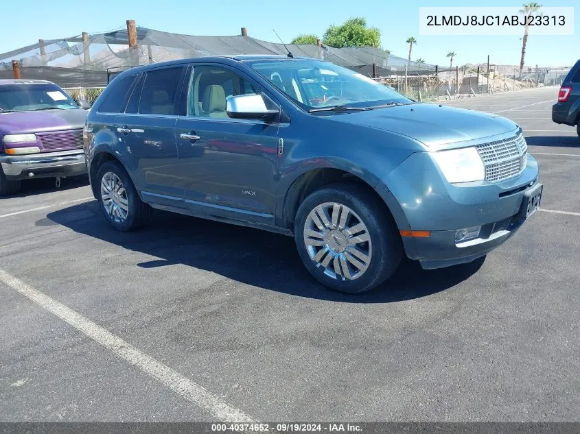 2010 Lincoln Mkx VIN: 2LMDJ8JC1ABJ23313 Lot: 40374652