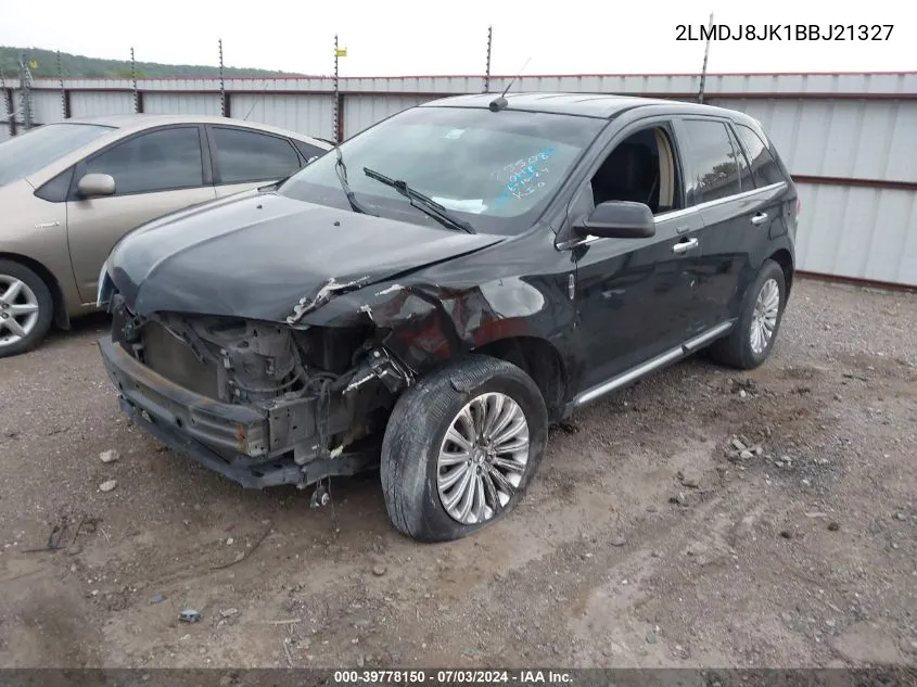 2LMDJ8JK1BBJ21327 2011 Lincoln Mkx