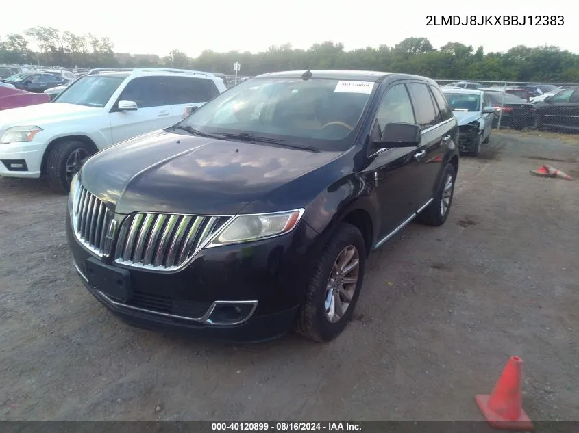 2LMDJ8JKXBBJ12383 2011 Lincoln Mkx