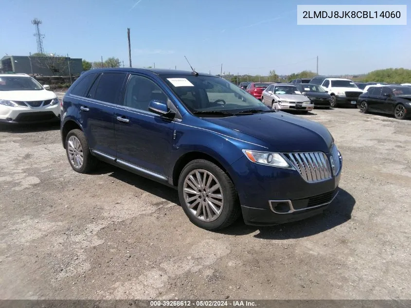 2LMDJ8JK8CBL14060 2012 Lincoln Mkx