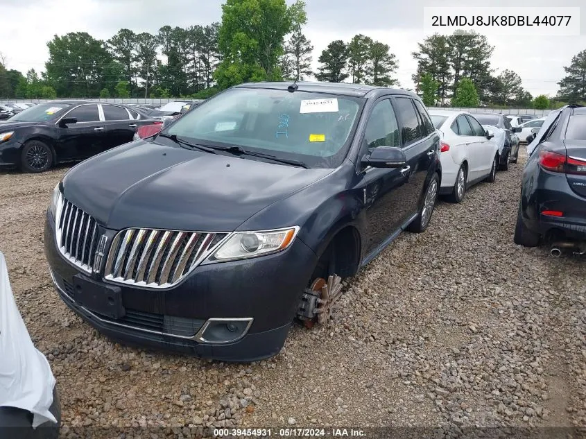 2LMDJ8JK8DBL44077 2013 Lincoln Mkx